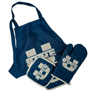 U-State Apron Hot Pads Oven Mitt Set